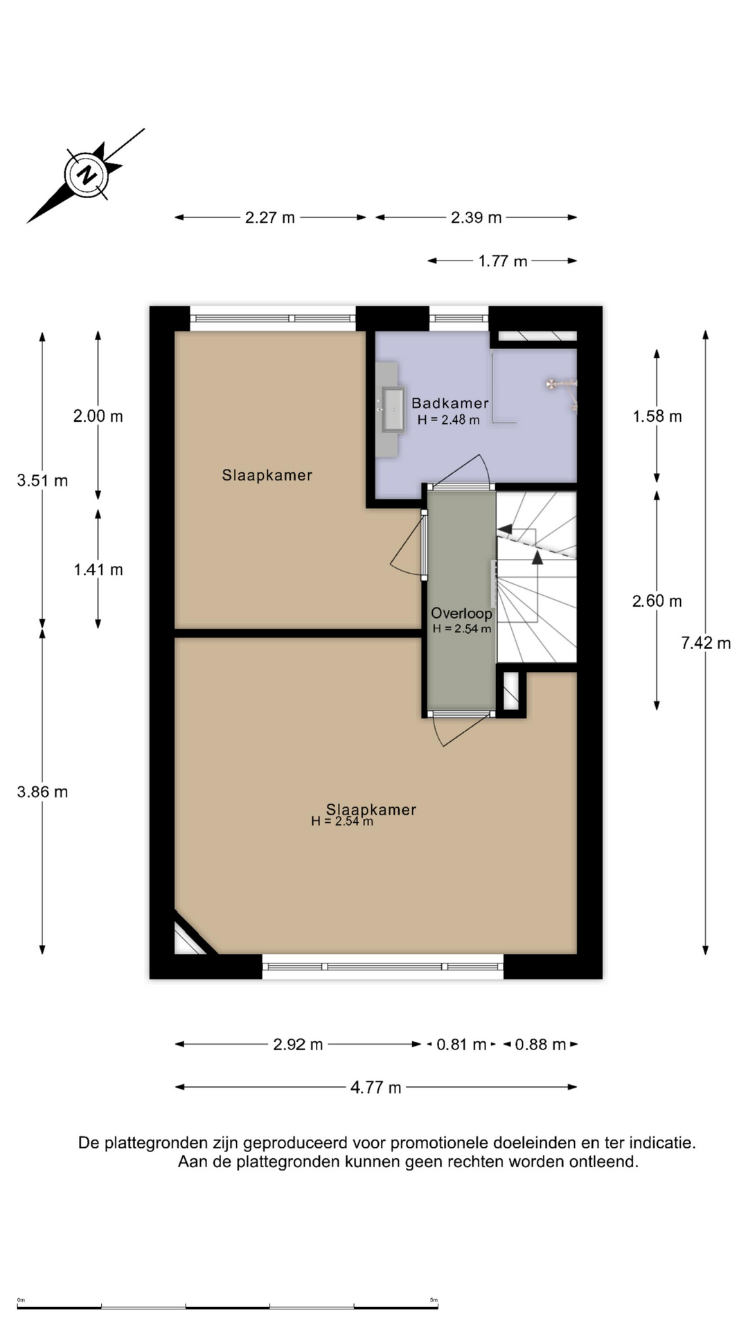 Koop Woonhuis Haarlem Padangstraat 6 – Plattegrond 3